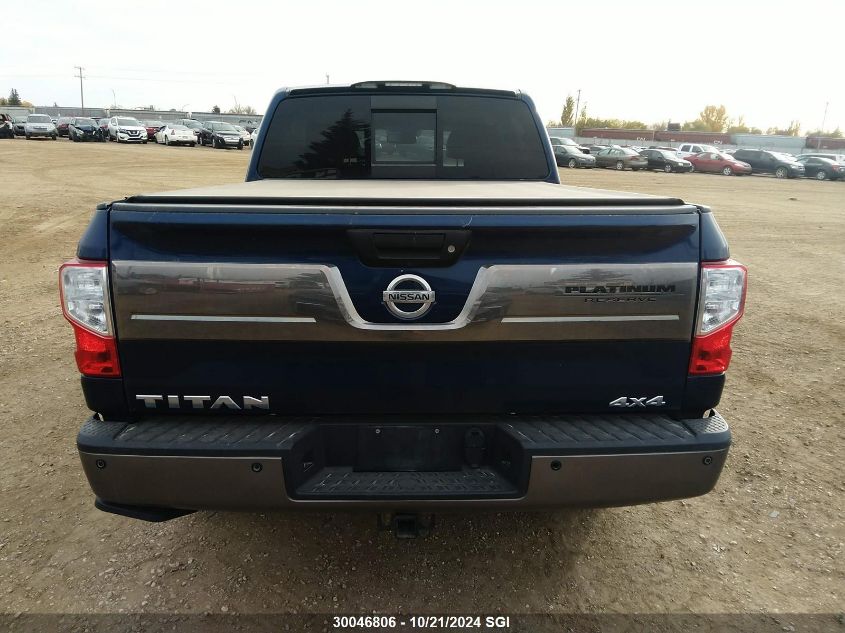 2018 Nissan Titan Sv/Sl/Pro-4X/Plat Res VIN: 1N6AA1E56JN541065 Lot: 30046806