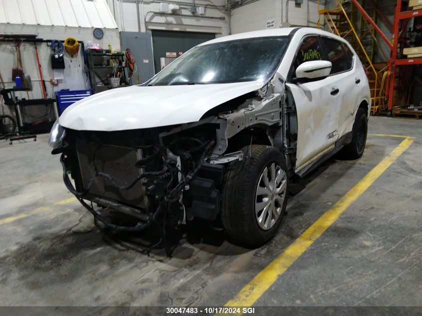 2017 Nissan Rogue Sv/Sl VIN: 5N1AT2MVXHC738875 Lot: 30047483