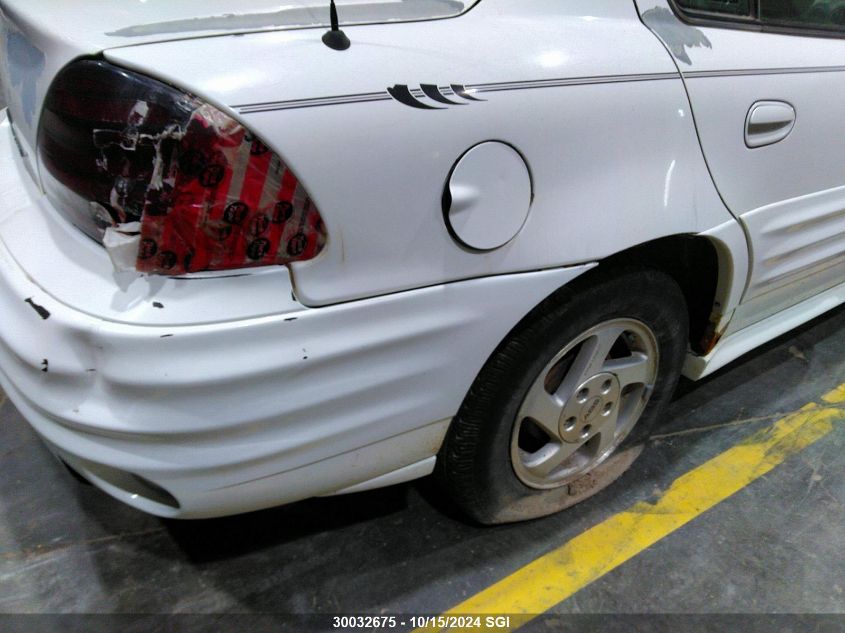 2000 Pontiac Grand Am Se1 VIN: 1G2NF52E3YM719262 Lot: 30032675