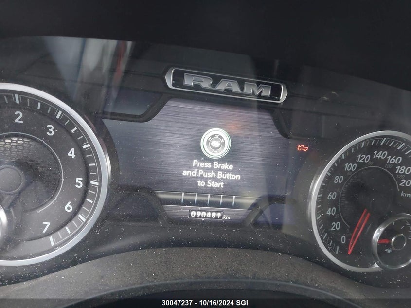 2021 Ram 1500 Big Horn/Lone Star VIN: 1C6SRFFT1MN712939 Lot: 30047237