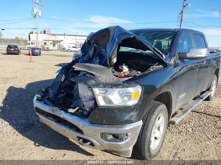 2021 Ram 1500 Big Horn/Lone Star VIN: 1C6SRFFT1MN712939 Lot: 30047237