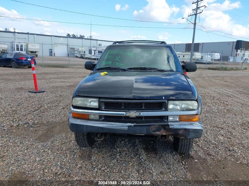 2002 Chevrolet S Truck S10 VIN: 1GCDT13W22K181091 Lot: 30045946