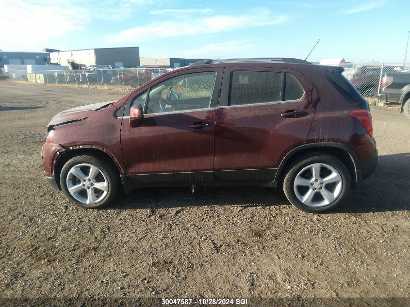 2016 Chevrolet Trax Ltz VIN: 3GNCJRSB2GL176436 Lot: 30047587