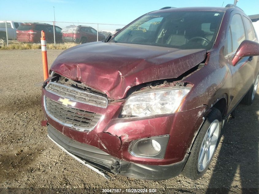 2016 Chevrolet Trax Ltz VIN: 3GNCJRSB2GL176436 Lot: 30047587