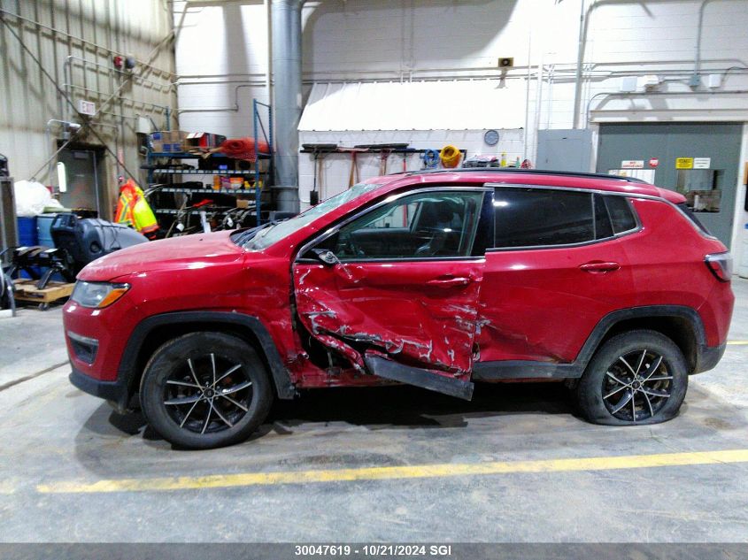 2018 Jeep Compass Latitude VIN: 3C4NJDBB1JT412845 Lot: 30047619