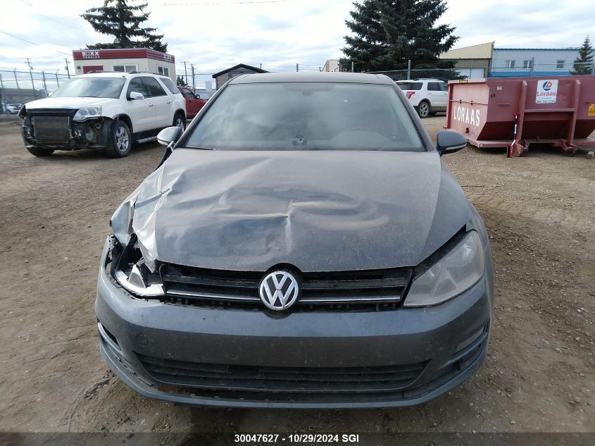 2015 Volkswagen Golf Tdi VIN: 3VW2A7AU4FM014311 Lot: 30047627