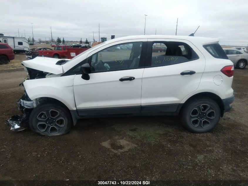 2022 Ford Ecosport S VIN: MAJ6S3FL9NC469039 Lot: 30047743