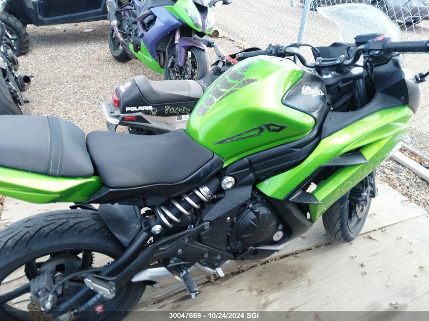 2013 Kawasaki Ex650 F VIN: JKAEXEF10DDA02924 Lot: 30047669