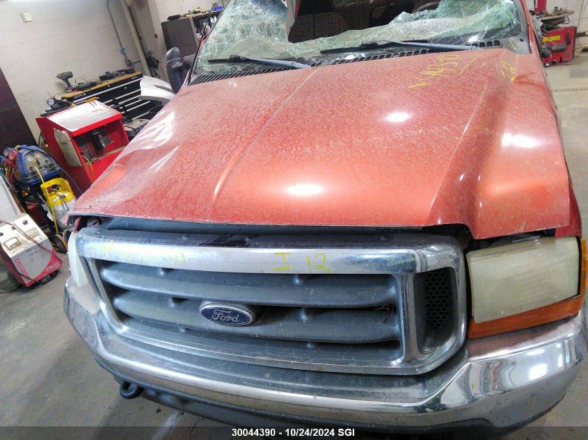 1999 Ford F250 Super Duty VIN: 1FTNW21S5XEB85191 Lot: 30044390