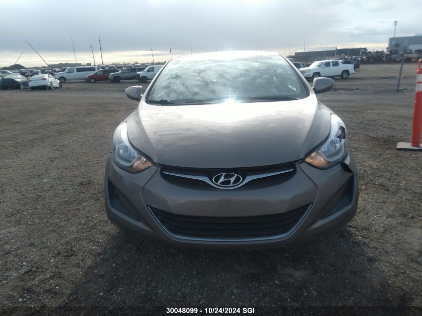 2016 Hyundai Elantra Se/Sport/Limited VIN: 5NPDH4AE9GH694941 Lot: 30048099