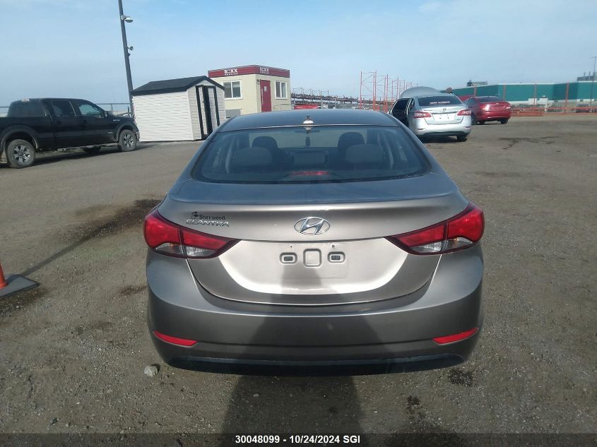 2016 Hyundai Elantra Se/Sport/Limited VIN: 5NPDH4AE9GH694941 Lot: 30048099