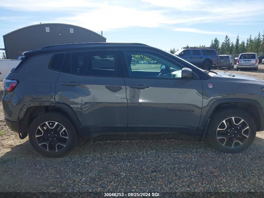 2021 Jeep Compass Trailhawk VIN: 3C4NJDDB8MT506514 Lot: 30046253