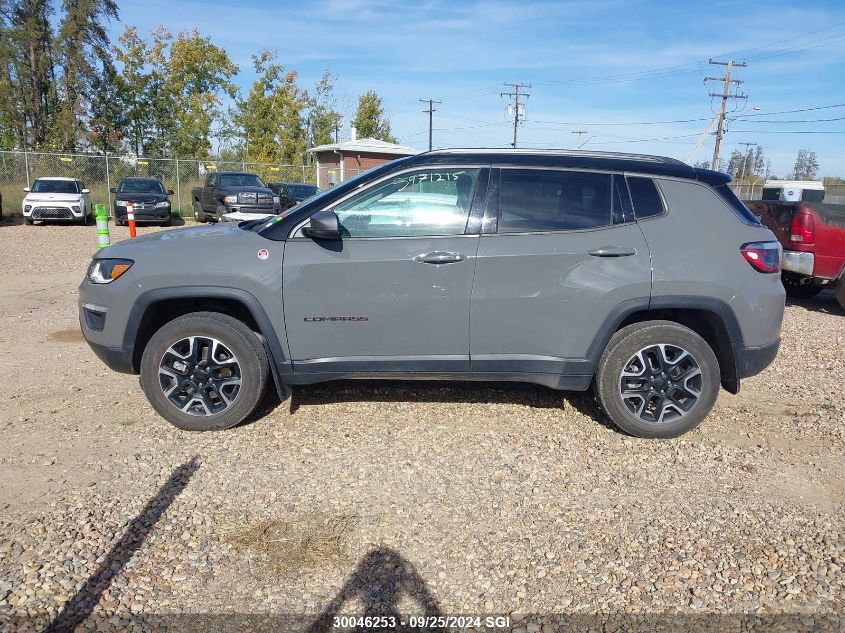 2021 Jeep Compass Trailhawk VIN: 3C4NJDDB8MT506514 Lot: 30046253