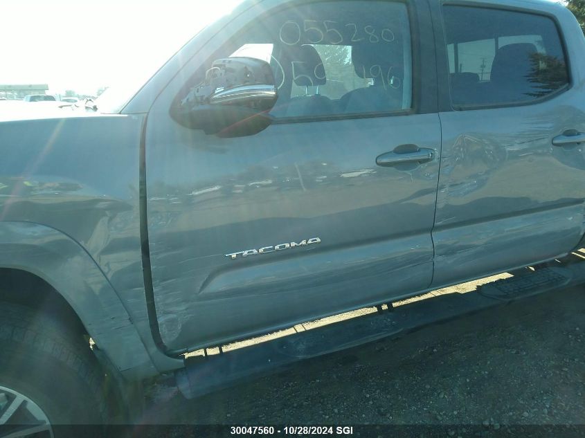 2020 Toyota Tacoma Double Cab/Sr5/Trd Sport/Trd Off Road VIN: 5TFDZ5BN7LX055280 Lot: 30047560