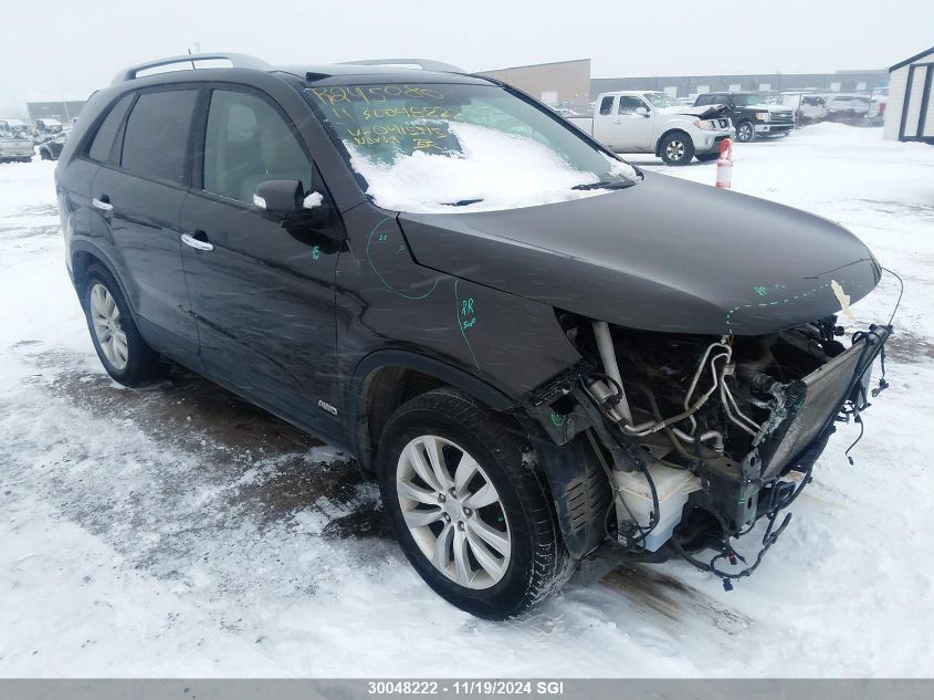 2011 Kia Sorento Ex VIN: 5XYKUDA21BG041545 Lot: 30048222