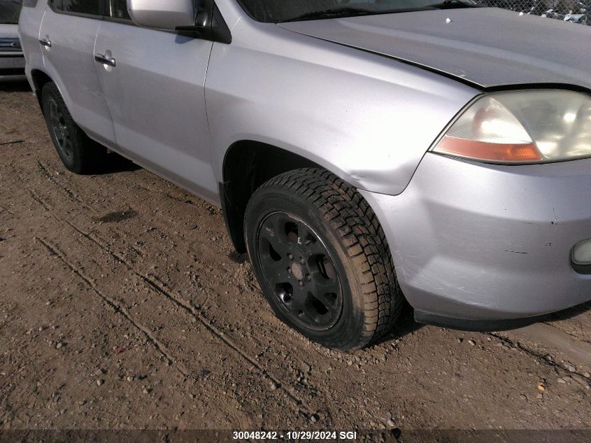 2002 Acura Mdx Touring VIN: 2HNYD18622H000385 Lot: 30048242