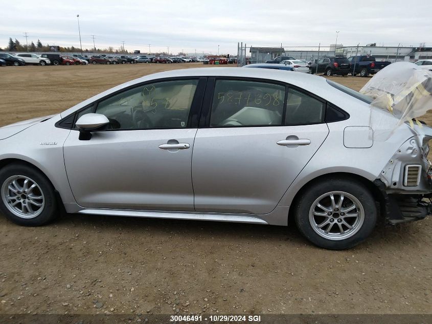 2020 Toyota Corolla Le VIN: JTDBBRBE9LJ028572 Lot: 30046491