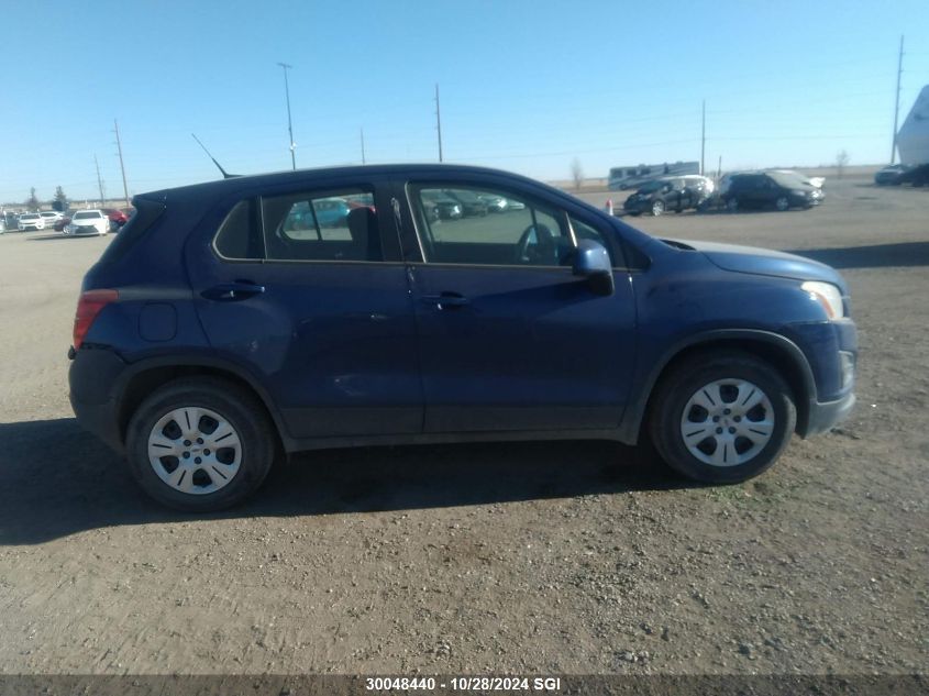 2013 Chevrolet Trax Ls VIN: 3GNCJKSBXDL208732 Lot: 30048440