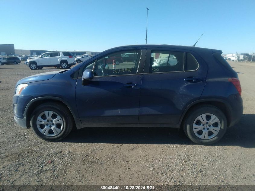 2013 Chevrolet Trax Ls VIN: 3GNCJKSBXDL208732 Lot: 30048440