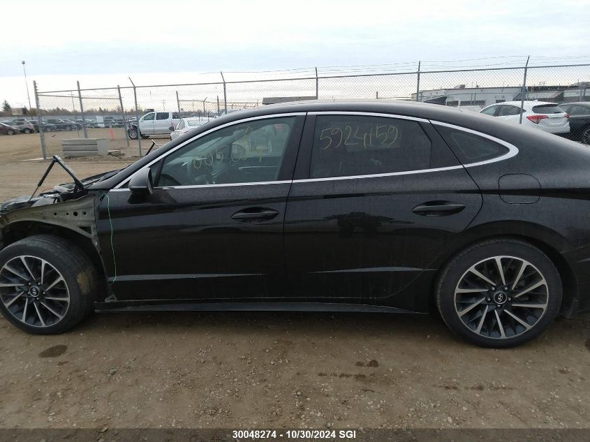 2020 Hyundai Sonata Limited VIN: 5NPEH4J24LH005604 Lot: 30048274