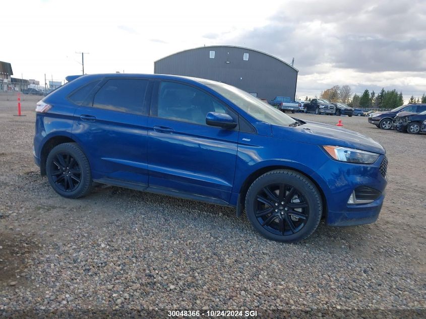 2022 Ford Edge Sel VIN: 2FMPK4J9XNBA48555 Lot: 30048366