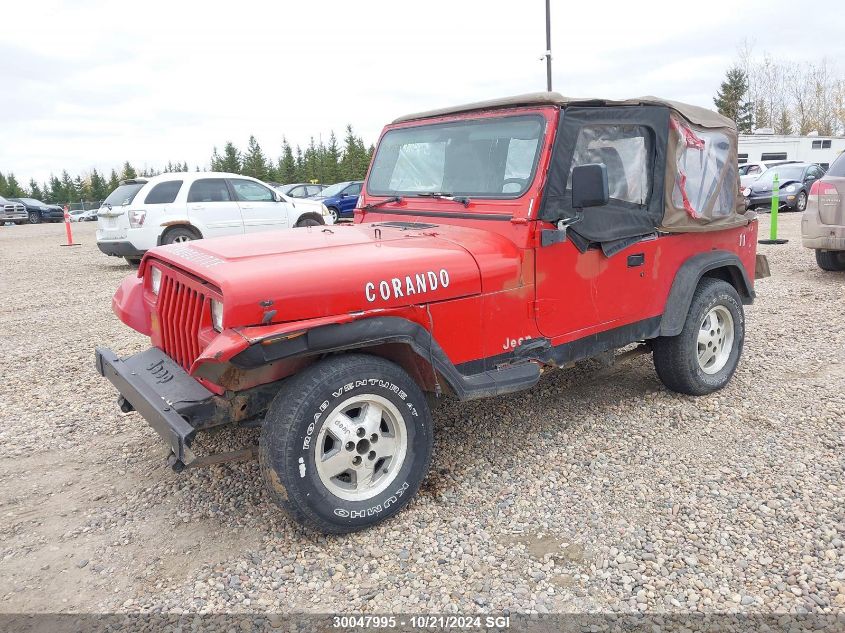 1994 Jeep Wrangler / Yj S VIN: 1J4FY19PXRP461455 Lot: 30047995