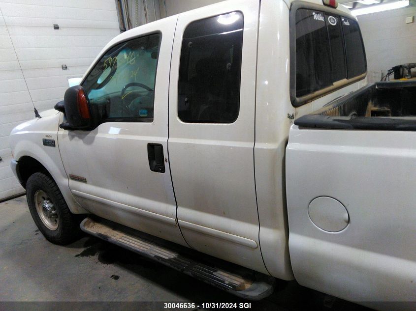 2003 Ford F250 Super Duty VIN: 1FTNX21P73EB96390 Lot: 30046636