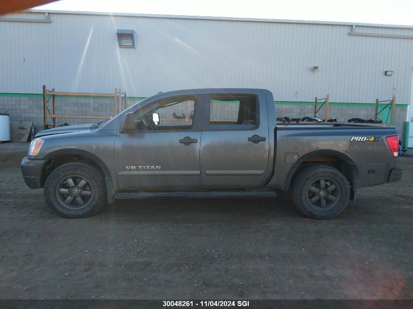 2015 Nissan Titan VIN: 1N6AA0EC6FN500838 Lot: 30048261