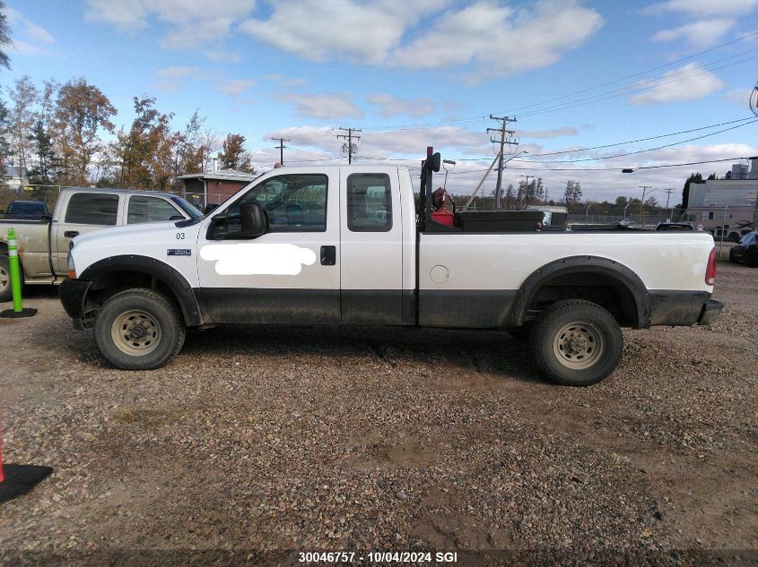 2003 Ford F350 Srw Super Duty VIN: 1FTSX31P03ED69059 Lot: 30046757