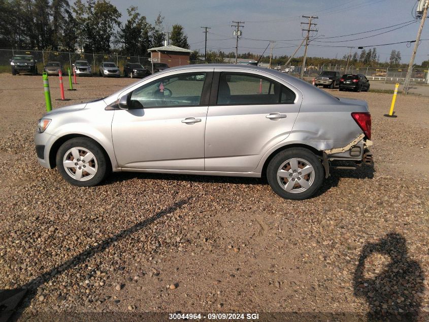 2012 Chevrolet Sonic Ls VIN: 1G1JA5EH4C4102856 Lot: 30044964