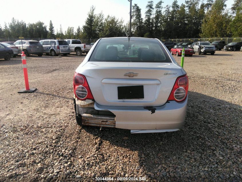 2012 Chevrolet Sonic Ls VIN: 1G1JA5EH4C4102856 Lot: 30044964