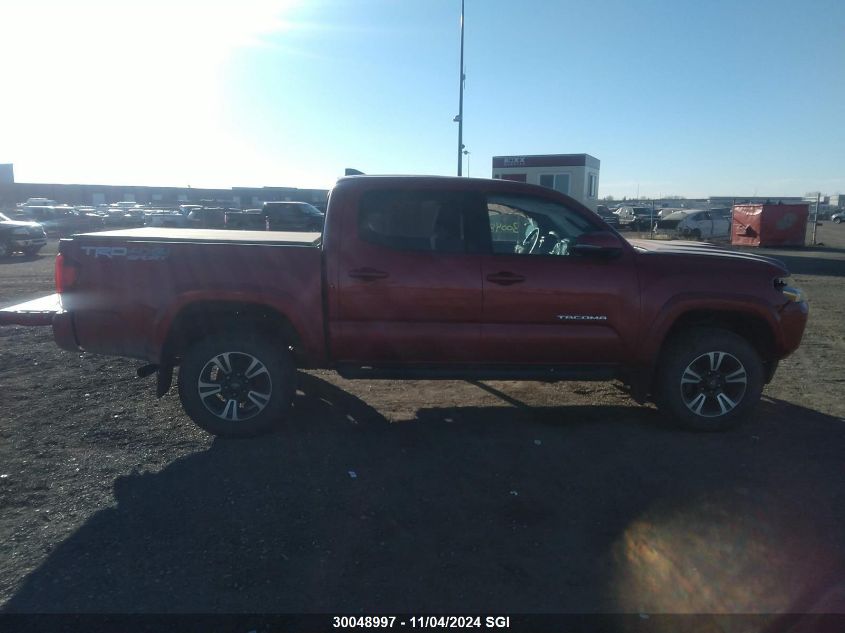 2017 Toyota Tacoma Dbl Cab/Sr/Trdspt/Or/Pro VIN: 5TFCZ5AN6HX101119 Lot: 30048997