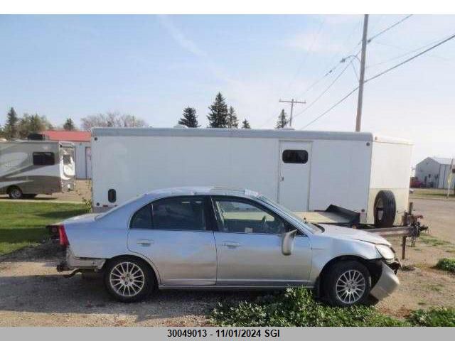 2005 Acura 1.7El Premium VIN: 2HHES36875H101339 Lot: 30049013