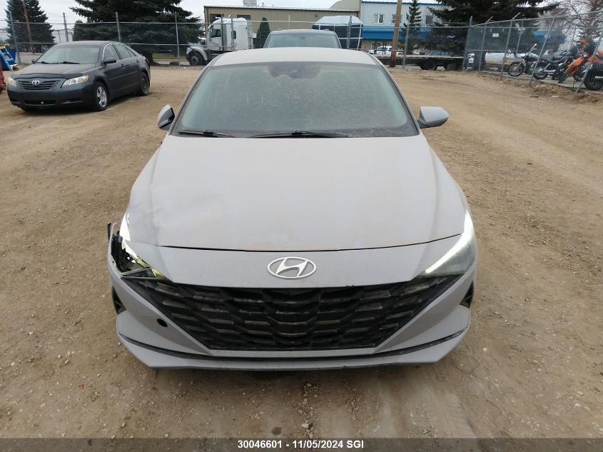 2022 Hyundai Elantra Sel VIN: KMHLM4AG3NU265706 Lot: 30046601