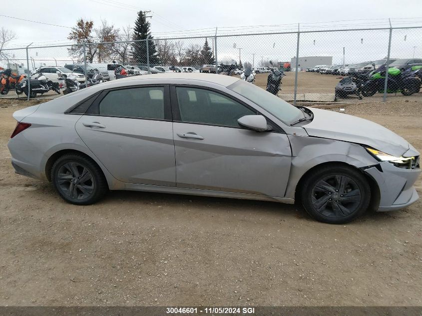 2022 Hyundai Elantra Sel VIN: KMHLM4AG3NU265706 Lot: 30046601