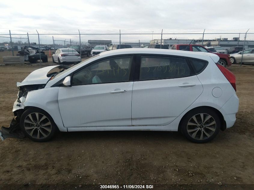 2016 Hyundai Accent Se VIN: KMHCT5AE5GU261473 Lot: 30046965