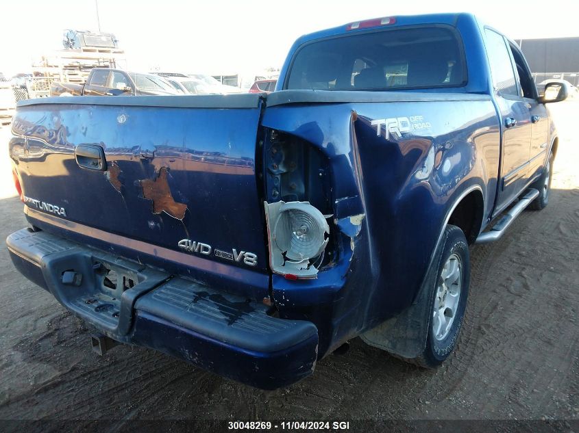 2006 Toyota Tundra Double Cab Sr5 VIN: 5TBDT44146S514077 Lot: 30048269