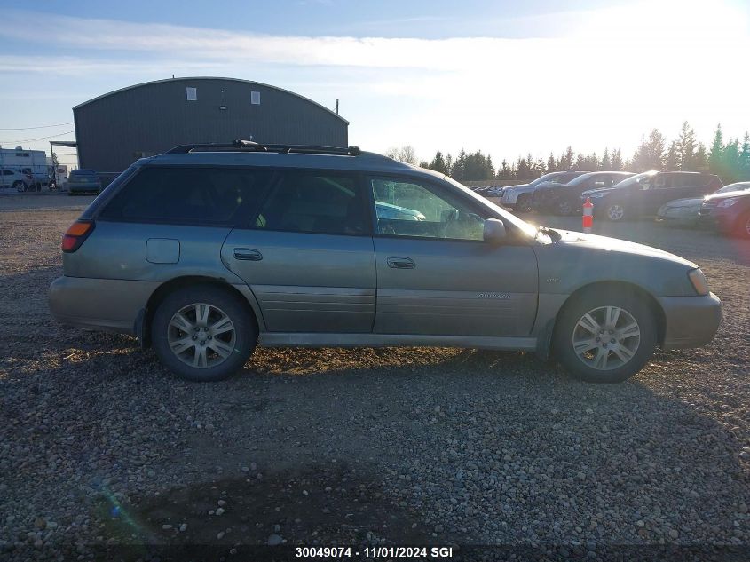 2004 Subaru Legacy Outback H6 3.0 Vdc VIN: 4S3BH896647625913 Lot: 30049074