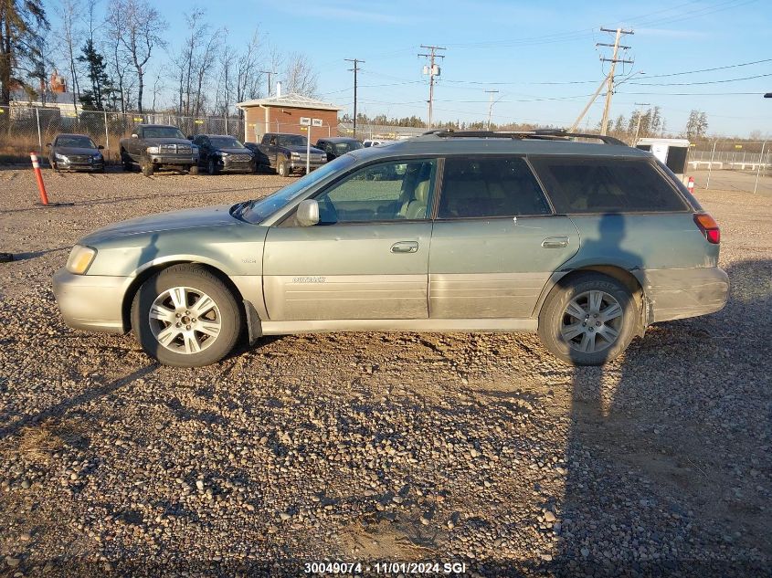 2004 Subaru Legacy Outback H6 3.0 Vdc VIN: 4S3BH896647625913 Lot: 30049074