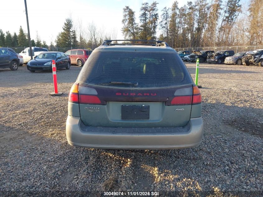 2004 Subaru Legacy Outback H6 3.0 Vdc VIN: 4S3BH896647625913 Lot: 30049074