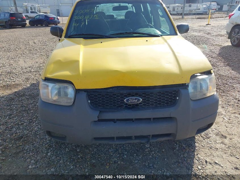 2001 Ford Escape Xls VIN: 1FMCU02181KE73797 Lot: 30047540