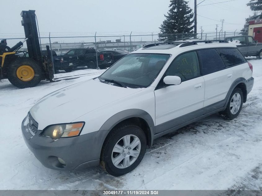 2005 Subaru Legacy Outback 2.5I Limited VIN: 4S4BP62C957325819 Lot: 30049177