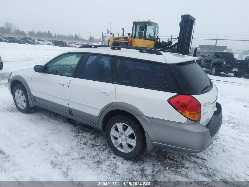 2005 Subaru Legacy Outback 2.5I Limited VIN: 4S4BP62C957325819 Lot: 30049177