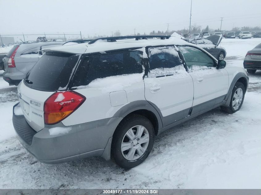 2005 Subaru Legacy Outback 2.5I Limited VIN: 4S4BP62C957325819 Lot: 30049177