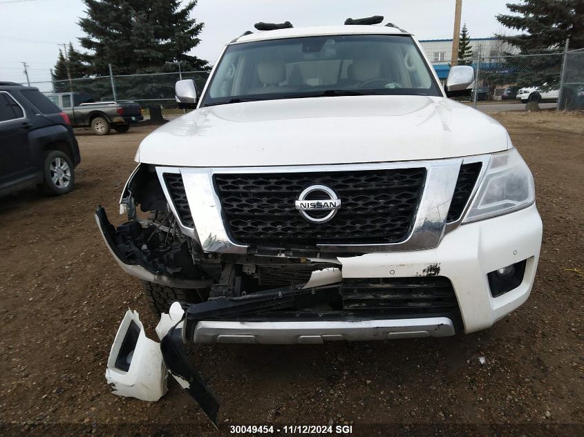 2017 Nissan Armada Platinum VIN: JN8AY2NE9H9706022 Lot: 30049454