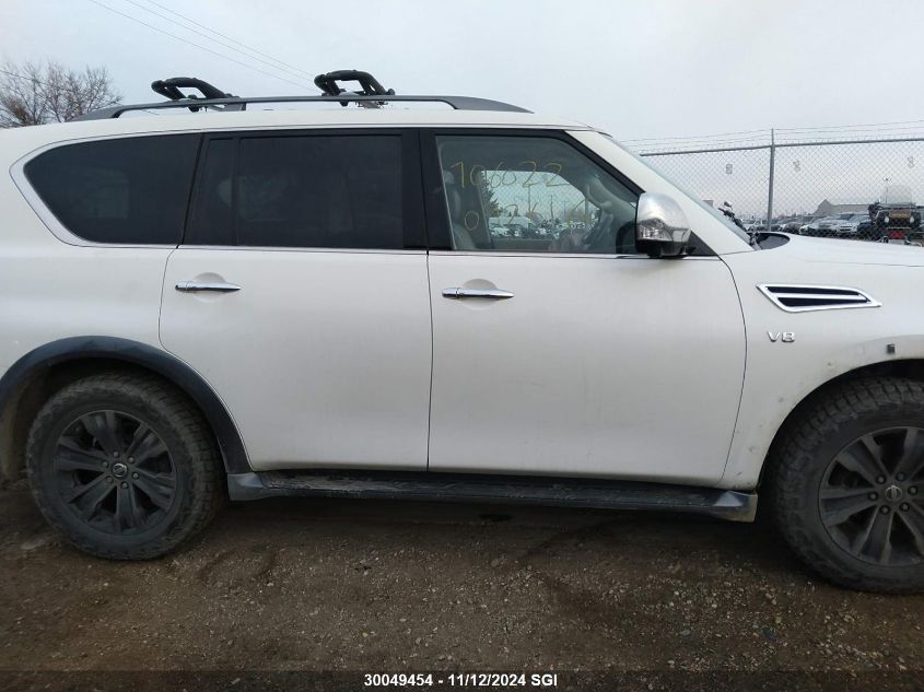 2017 Nissan Armada Platinum VIN: JN8AY2NE9H9706022 Lot: 30049454