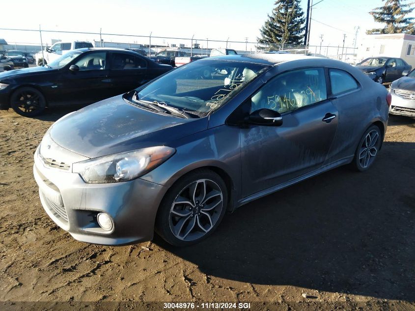 2014 Kia Forte Sx VIN: KNAFZ6A3XE5227215 Lot: 30048976