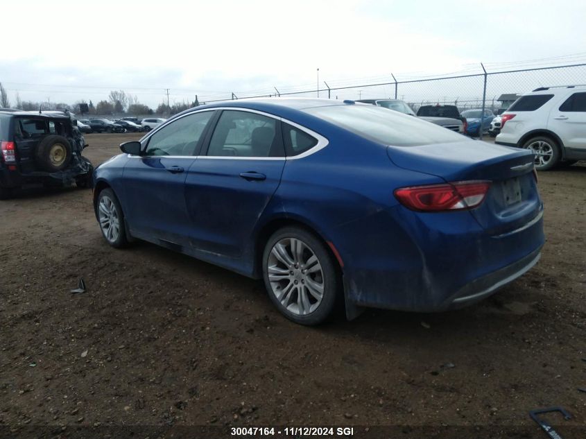 2016 Chrysler 200 Limited VIN: 1C3CCCAB0GN140539 Lot: 30047164