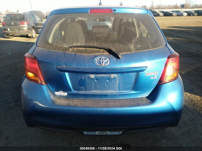 2015 Toyota Yaris VIN: VNKKTUD3XFA054377 Lot: 30049306