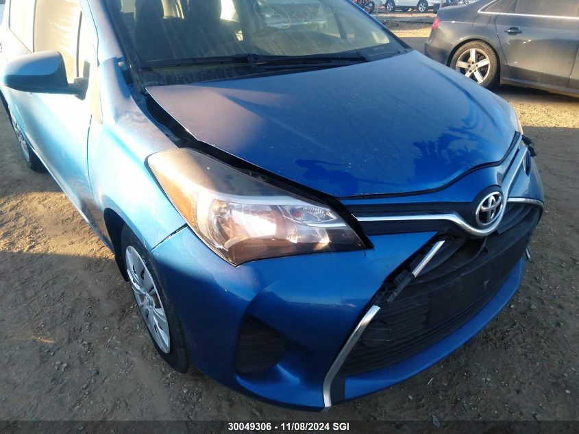 2015 Toyota Yaris VIN: VNKKTUD3XFA054377 Lot: 30049306